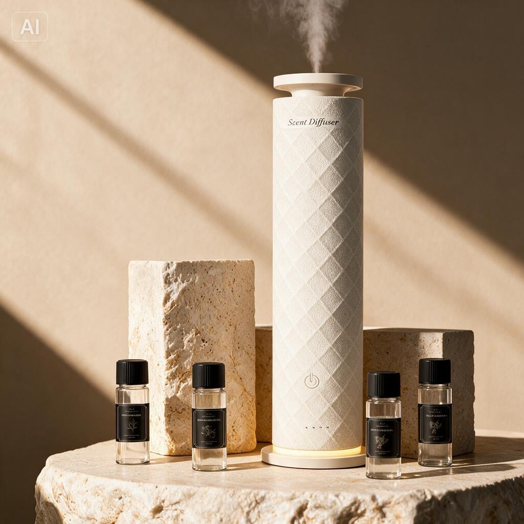 The Welcome Kit — Cold-Air Diffuser + 5 Scents to Try