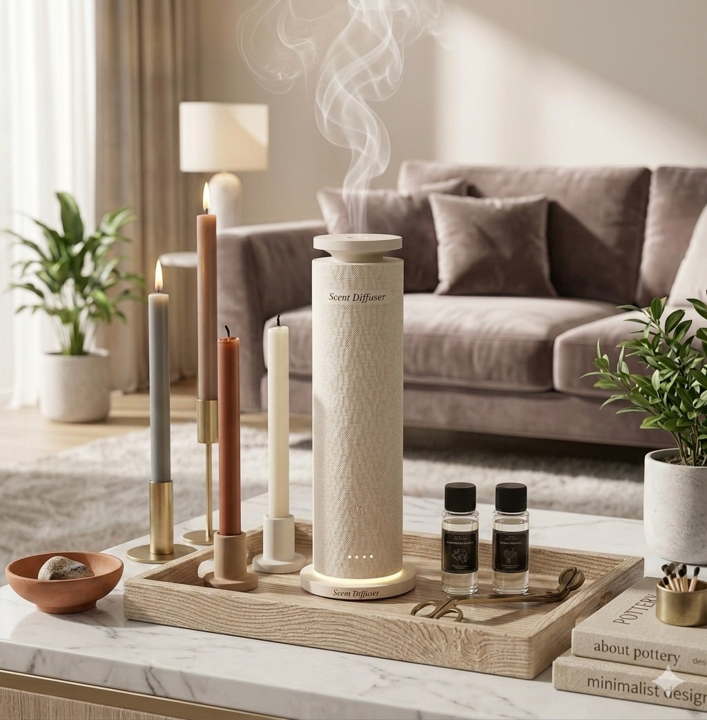 The Welcome Kit — Cold-Air Diffuser + 5 Scents to Try
