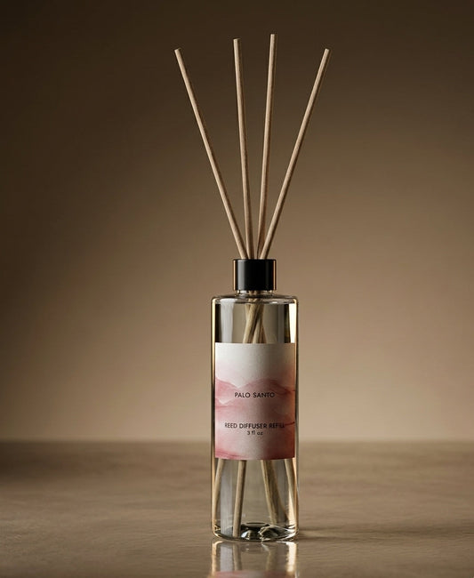 Nº 04 — First Light · Palo Santo & Warm Amber, 8 Oz