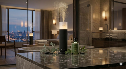 The Key — Cold-Air Diffuser, Fabric-Wrapped, 1000 Sq Ft